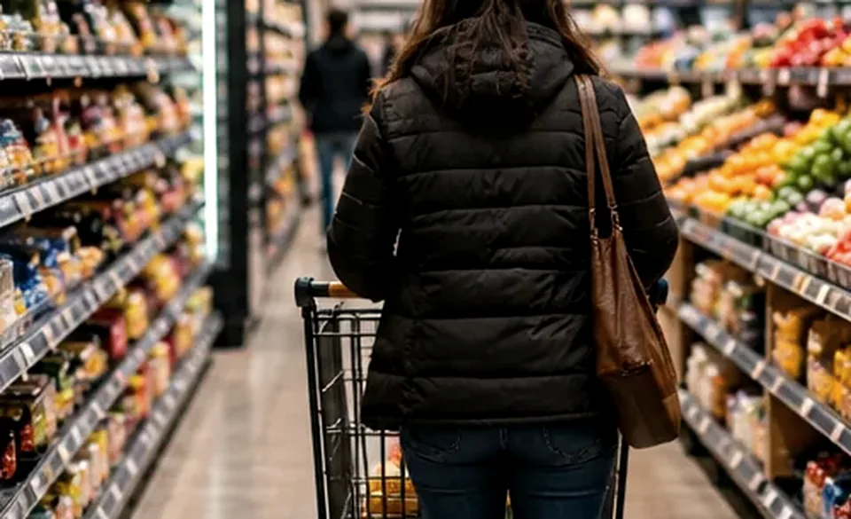 Photographic illustration of shopping