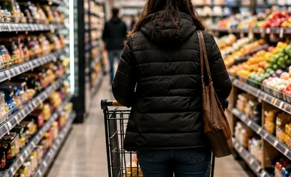 Photographic illustration of shopping